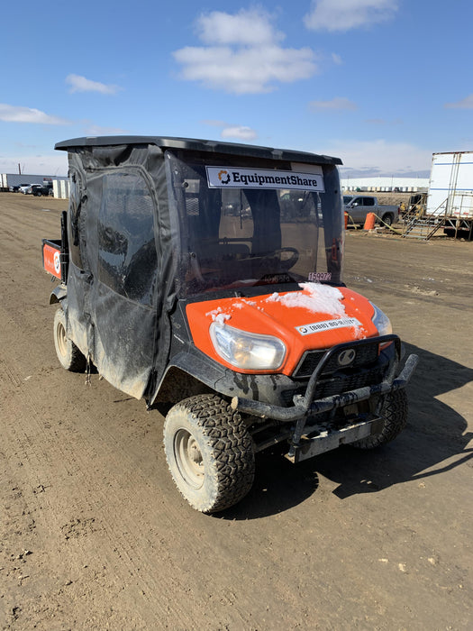 2021 Kubota RTV-X1140W-H Plastic Canopy, Windshield Acrylic Clear, LED Strobe Light, Wire Harness Kit, Back up Alarm
