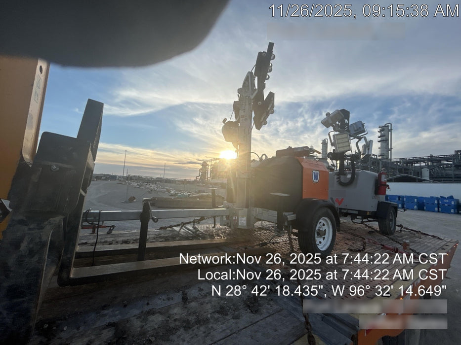 2024 Wanco WLTT-4MM4K Diesel, Deep Sea Controller, Shore Power Plug, Auto Start, (4) 350W LED Floodlights, 4kW Generator, 60 Gal Fuel Tank, 2" Ball, T3