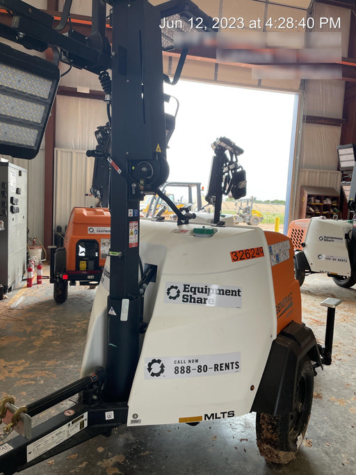 2023 Generac MLT2 Diesel, Flex Switch 120V Input, Powerzone Controller, (4) 320W LED Lights, 4kW Generator, 39.9 Gal Fuel Tank, 2" Ball, T3