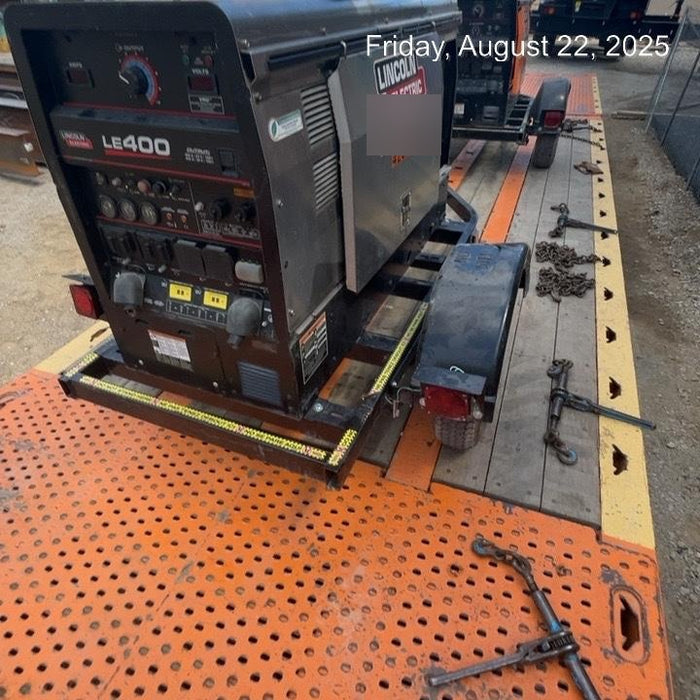 2024 Lincoln Electric LE400 Kubota V1505, Trlr, Cable Rack, Light Kit, ES Decals, T3