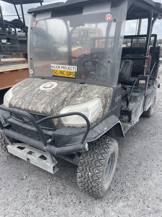2020 Kubota RTV-X1140 CAMO, CANOPY, STROBE, BACK UP ALARM, WINDSHIELD, FIRE EXT