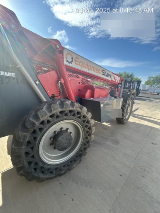 2018 Manitou MTA8044 MTA 8044 - 74 HP T4, Canopy, Worklights/Strobe, Beacon, 66" Carriage, 48" Forks, Solid Tires, Lift Hook, Aux Hydraulics