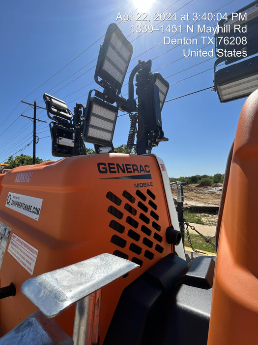 2024 Generac MLT2 Diesel, Flex Switch 120V Input, Powerzone Controller, 
(4) 320W LED Lights, 4kW Generator, 39.9 Gal Fuel Tank, 2" Ball, T3