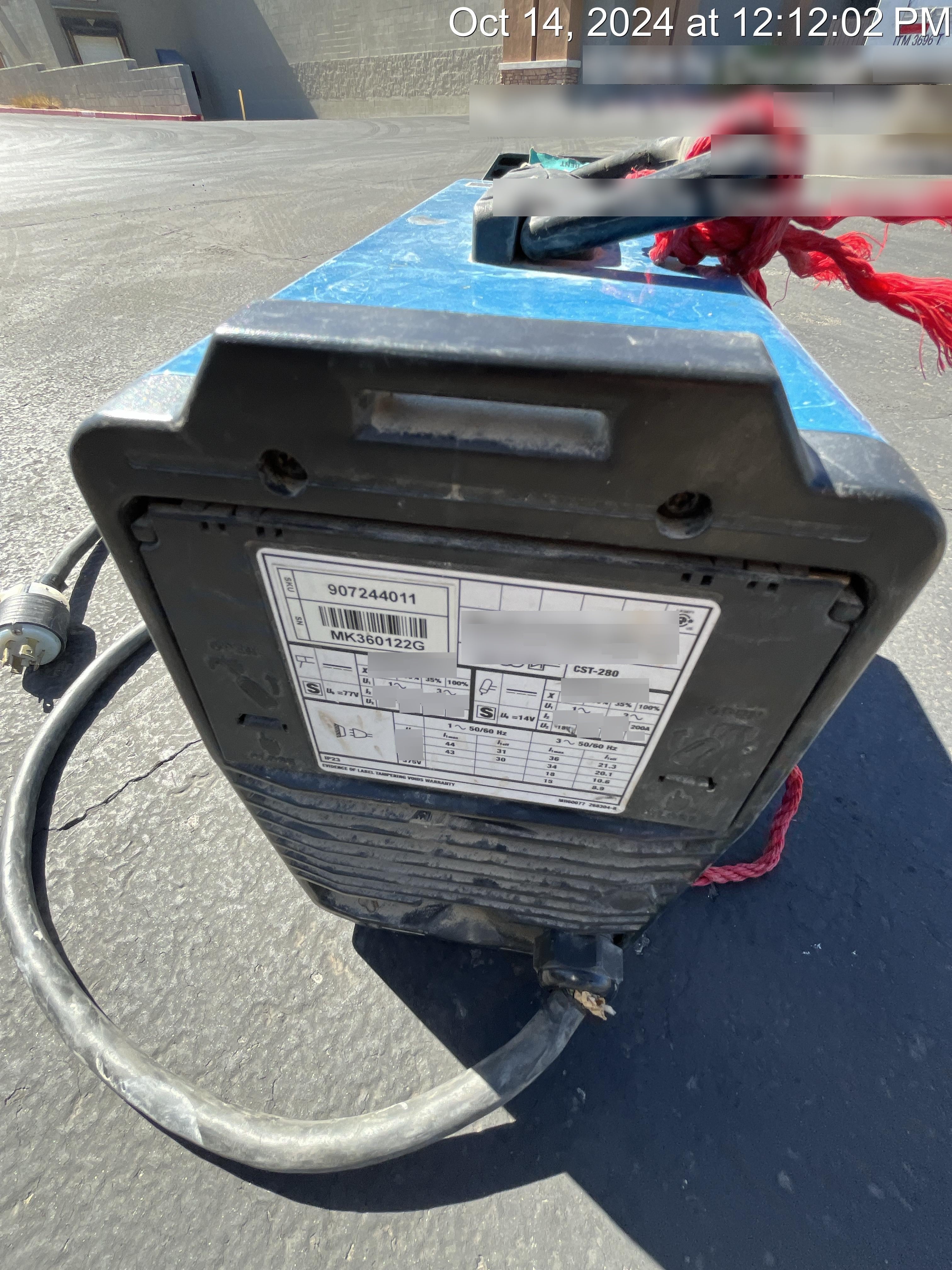 2019 MILLER ELECTRIC CST-280