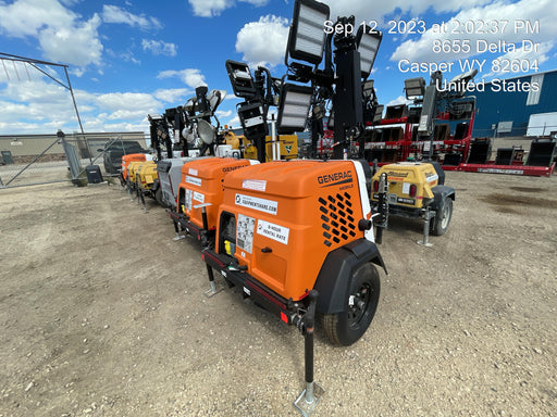 2023 Generac MLT2 Diesel, Flex Switch 120V Input, Powerzone Controller, (4) 320W LED Lights, 4kW Generator, 39.9 Gal Fuel Tank, 2" Ball, T3