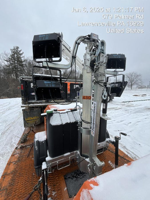 2024 Wanco WLTT-4MM4K Diesel, Deep Sea Controller, Shore Power Plug, Auto Start, (4) 350W LED Floodlights, 4kW Generator, 60 Gal Fuel Tank, 2" Ball, T3