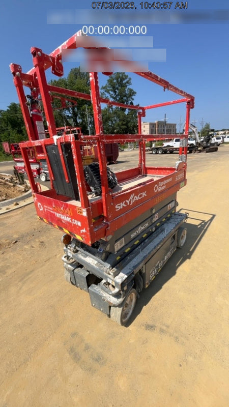 2024 Skyjack SJ3219 Electric Drive, Sld NM Tires, DBcns, RFRails, Power to Platform, T3 + Access Control