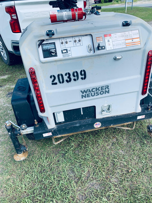 2018 Wacker Neuson LTV6L-MH LTV6L Mobile Light Tower w/Fuel Level Sensor Installed