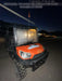2021 Kubota RTV-X1140W-H Plastic Canopy, Windshield Acrylic Clear, LED Strobe Light, Wire Harness Kit, Back up Alarm