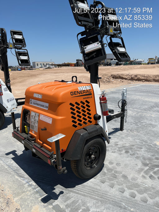 2023 Generac MLT2 Diesel, Flex Switch 120V Input, Powerzone Controller, (4) 320W LED Lights, 4kW Generator, 39.9 Gal Fuel Tank, 2" Ball, T3