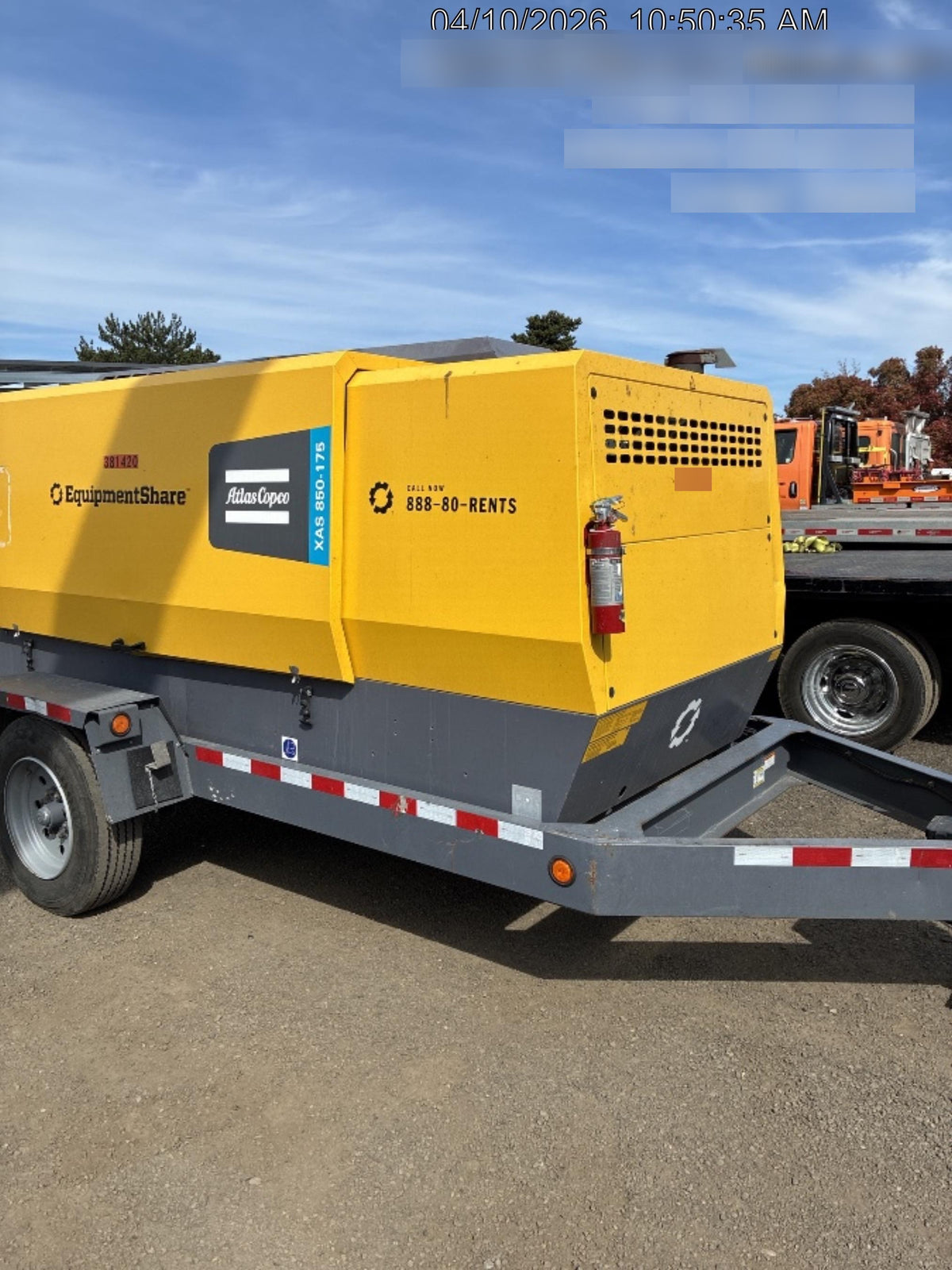 2024 ATLAS COPCO XAS 850