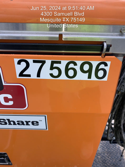 2022 Lincoln Electric LE400 Kubota V1505, Trlr, Cable Rack, Light Kit, ES Decals, T3