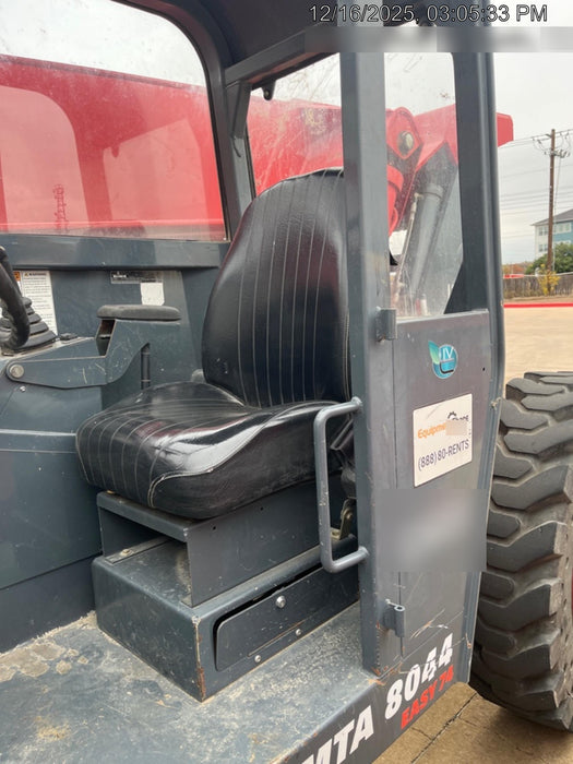 2018 Manitou MTA8044 MTA 8044 - 74 HP T4, Canopy, Worklights/Strobe, Beacon, 66" Carriage, 48" Forks, Solid Tires, Lift Hook, Aux Hydraulics