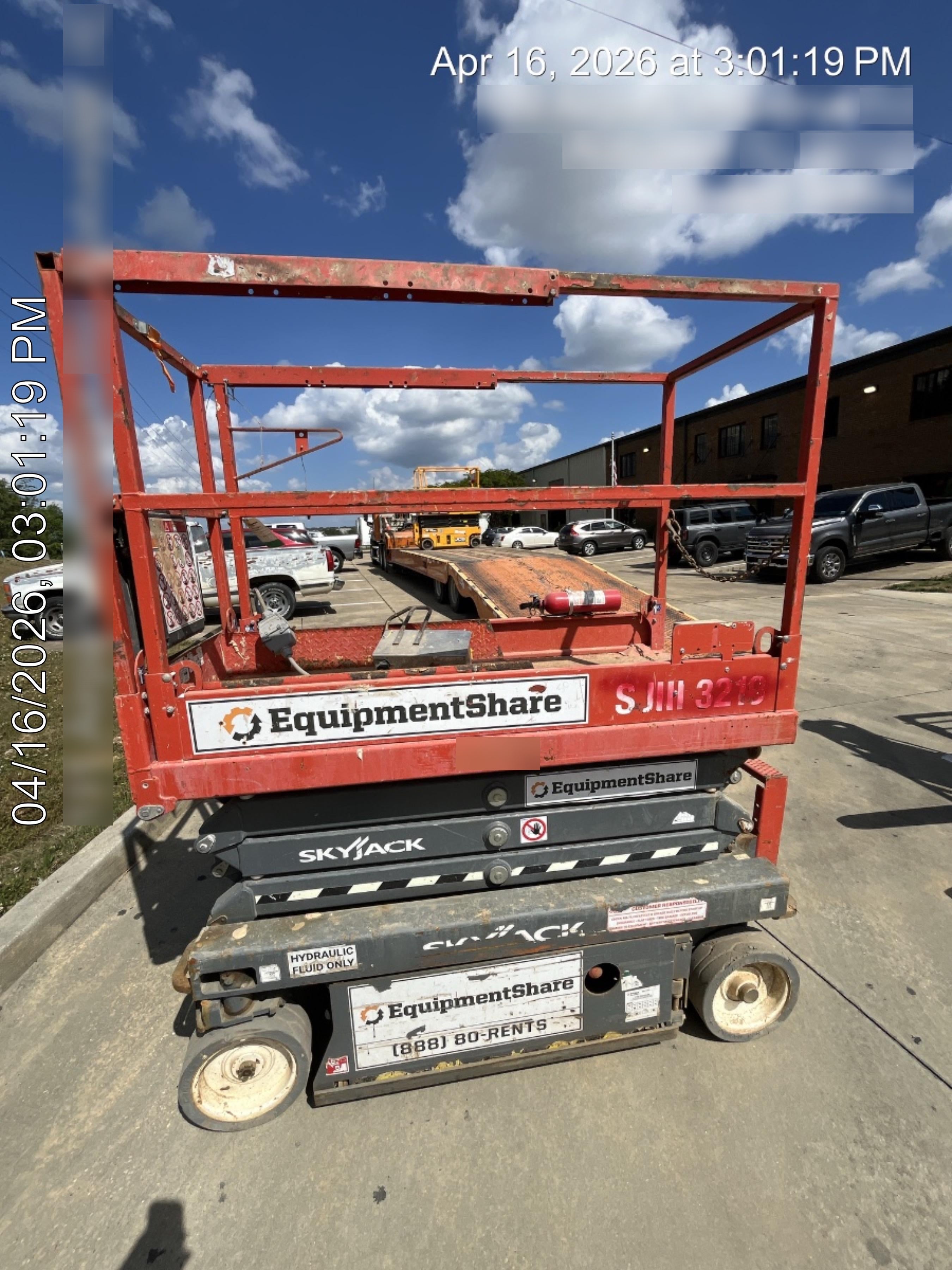 2019 Skyjack SJIII-3219 Standard w/Trojan Batteries
