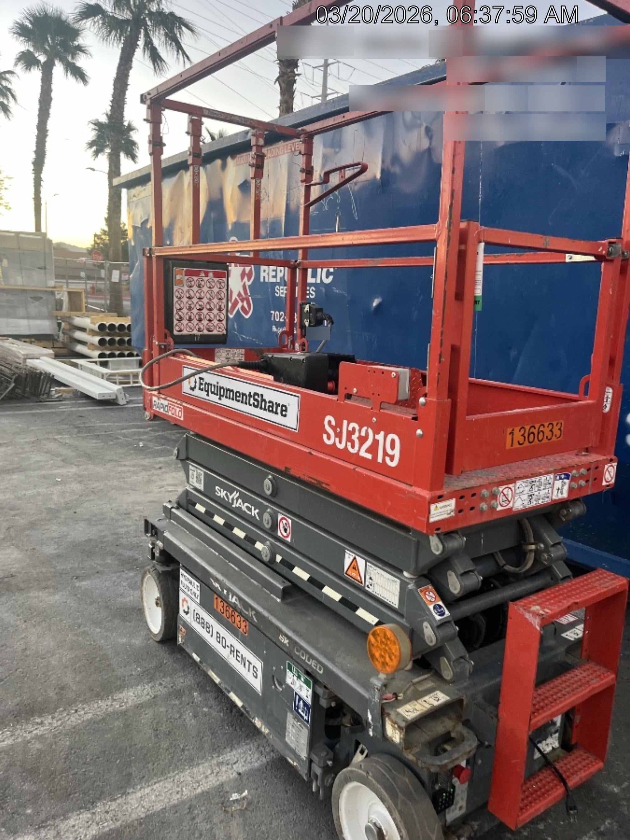 2021 SKYJACK SJ3219
