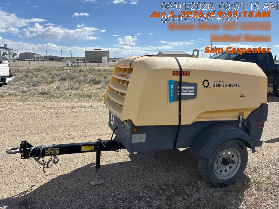 2022 ATLAS COPCO XAS188 CWK