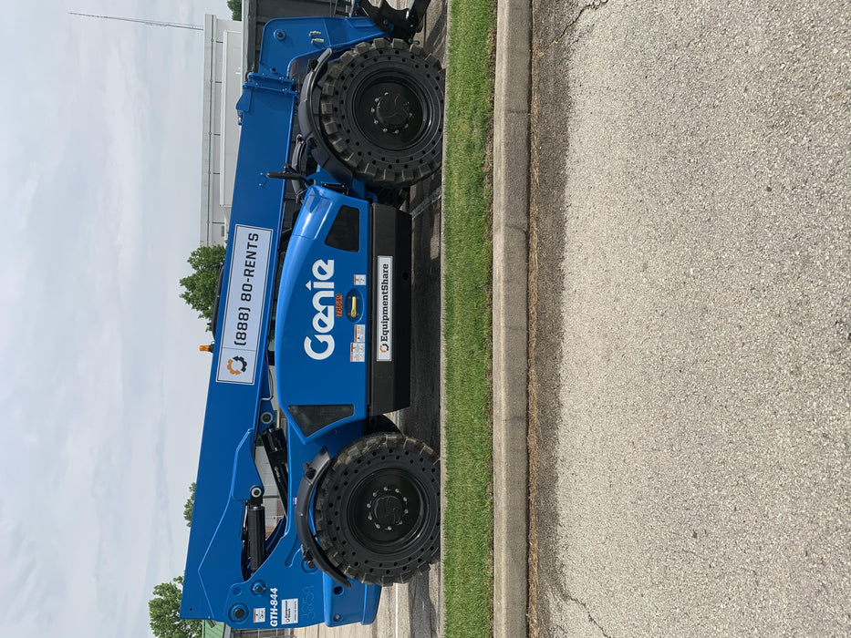 2020 Genie GTH-844 Cab/Heat/Air, Solid Tires, Work Lights, Beacon, Aux Hydraulics, Back up Alarm, Lifting Eye