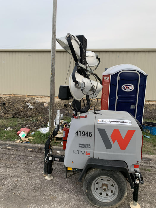 2019 Wacker Neuson LTV6K-MH Power mast, 1100W MH, Fuel Sensors, Wiring Harness