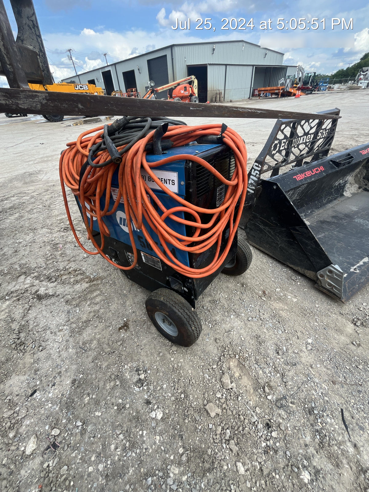2020 Miller Electric Bobcat 250 907500 BOBCAT 250 (KOHLER), GFCI w/300914 -RUNNING W/NVR FLAT G/LP BC/TB