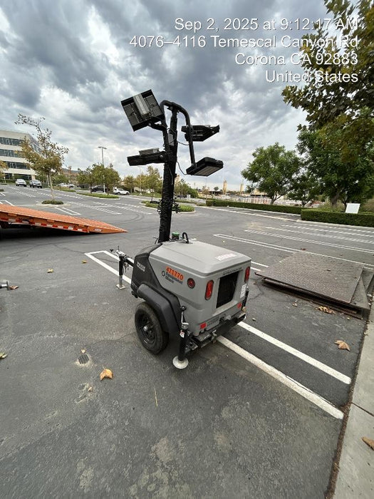 2024 Wacker Neuson LTT4 Diesel, Kohler KDW702, Deep Sea Controller, Auto Start, LED 320W, Bypass Outlet, T3