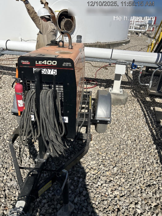 2022 Lincoln Electric LE400 Kubota V1505, Trlr, Cable Rack, Light Kit, ES Decals, T3