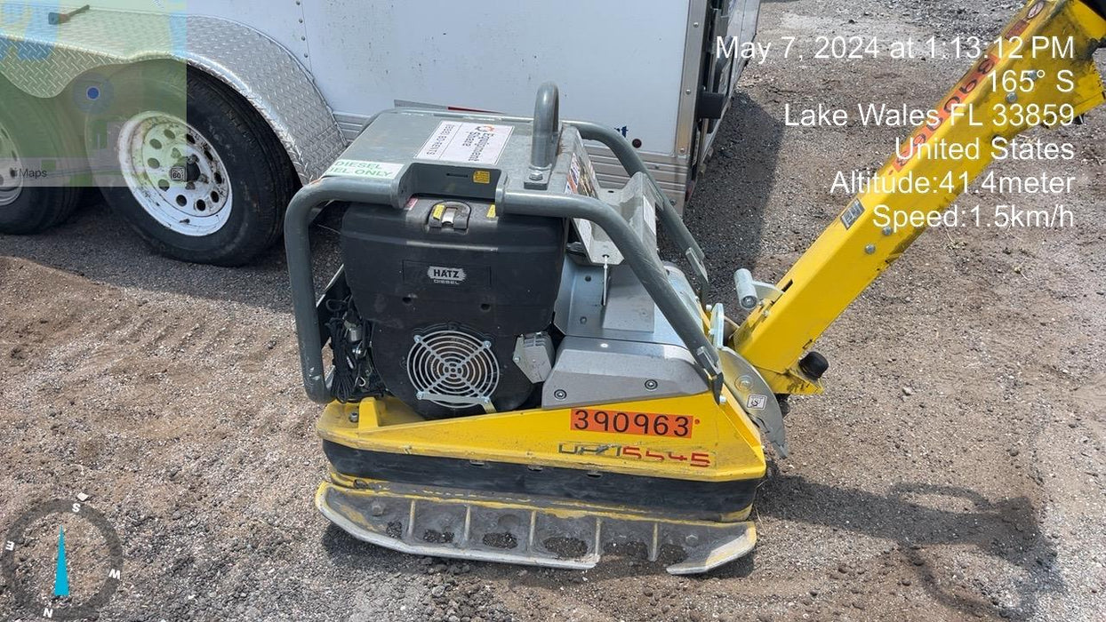 2024 Wacker Neuson DPU5545Heh Vibration Plate DPU 5545Heh US, Diesel,