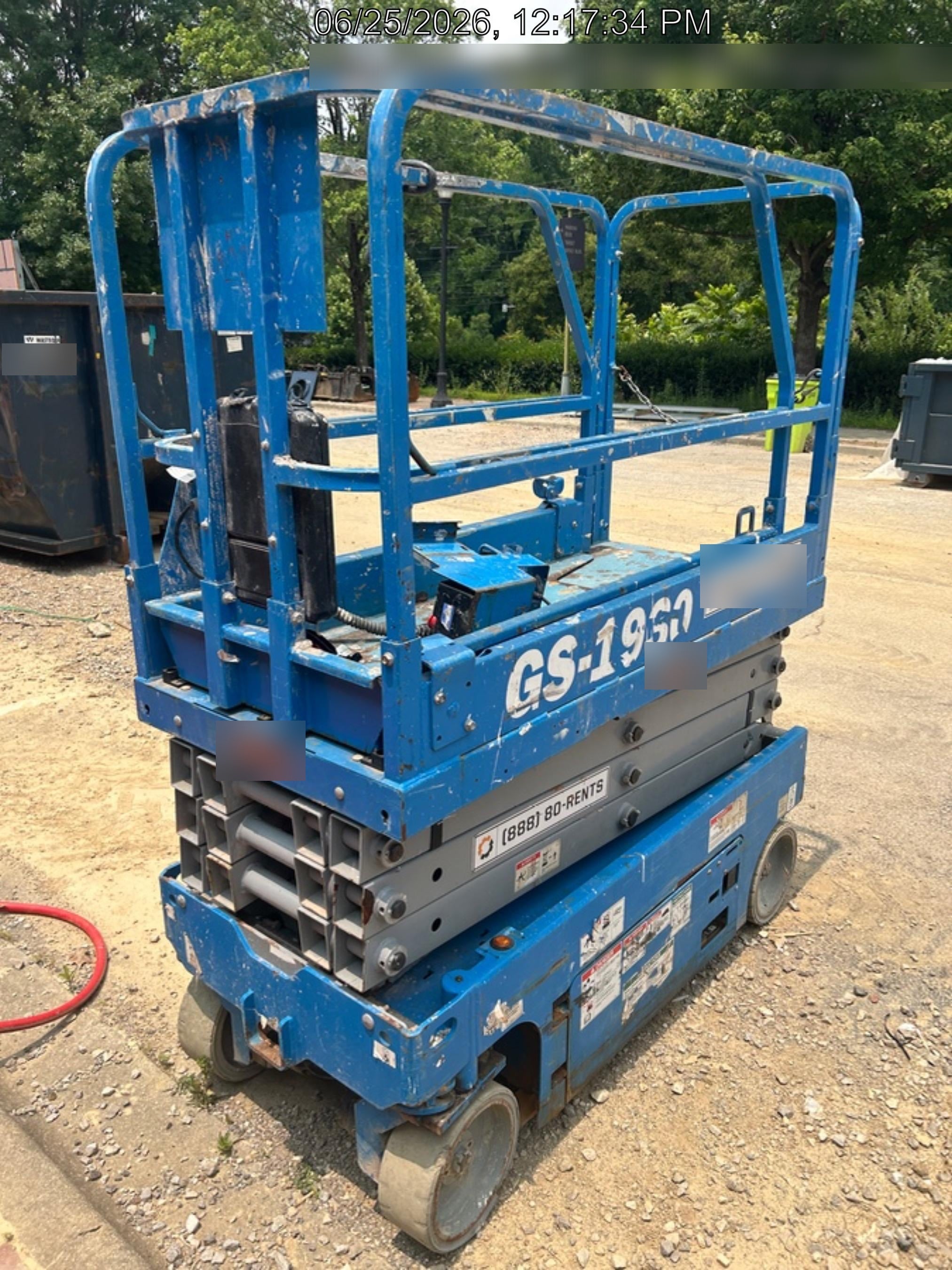 2020 Genie GS-1930 Fixed rails with chain entry gate - Pre A92.20