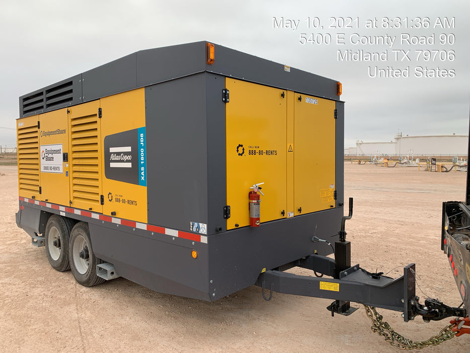 2021 ATLAS COPCO XAS 1800