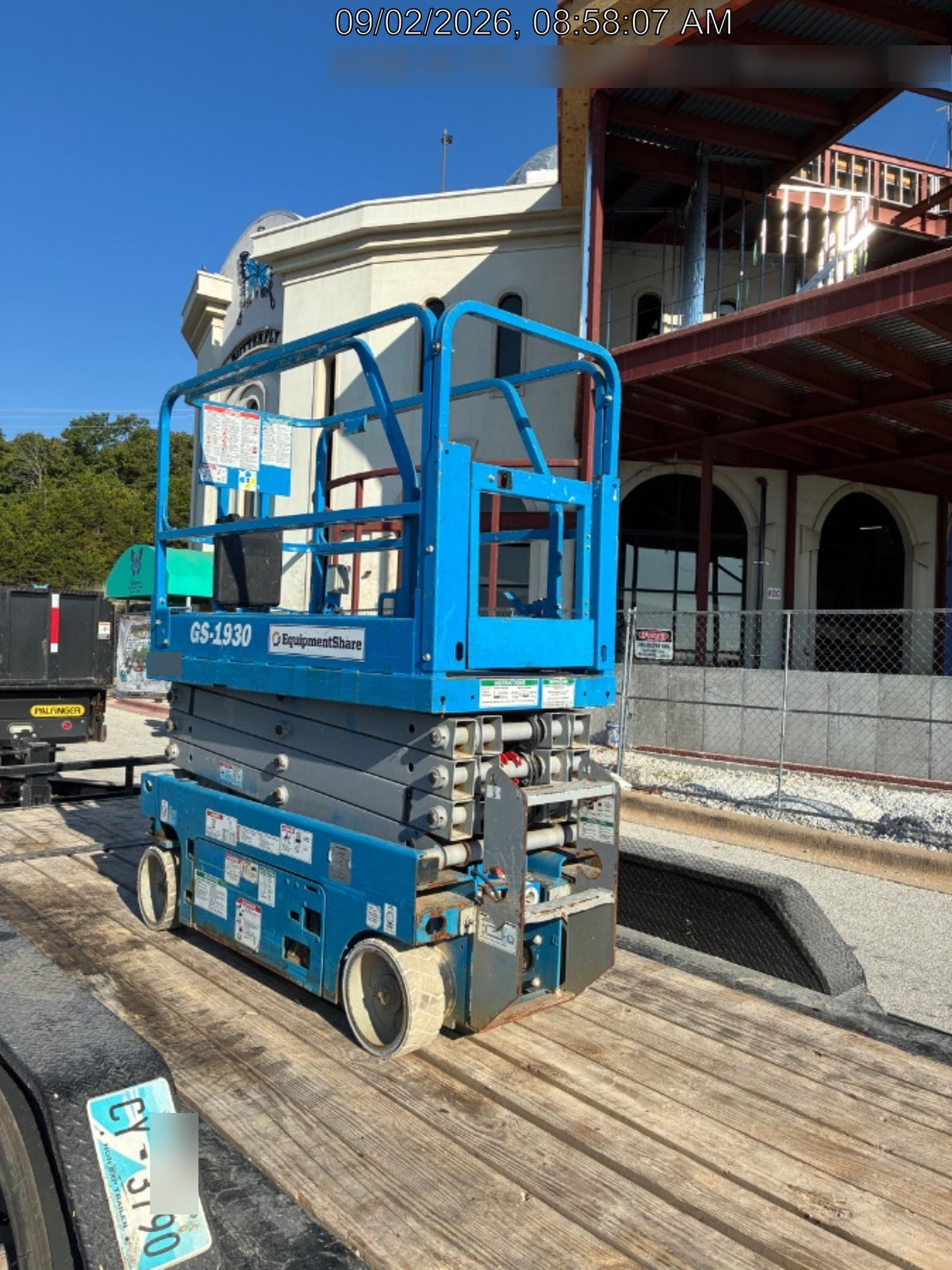 2020 Genie GS-1930 Solid Non Marking Tires, Beacon, Folding rails with half height swing gate