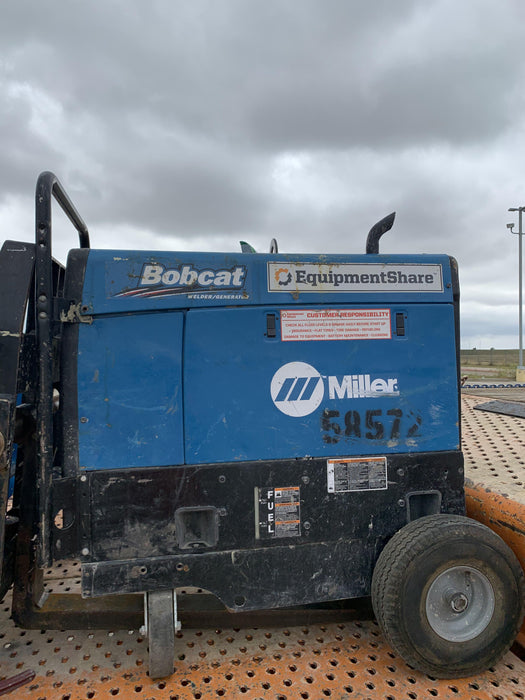 2019 Miller Electric BOBCAT 250 Gas, RUNNING W/NVR FLAT G/LP BC/TB (Part #'s 907500001, 300914)