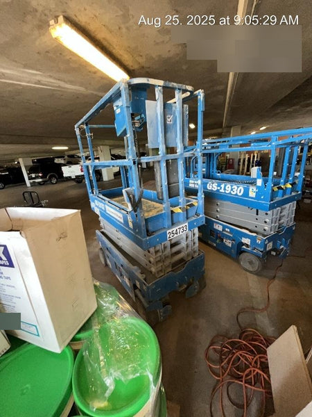 2020 Genie GS-1930 Solid Non Marking Tires, Beacon, Folding rails with half height swing gate