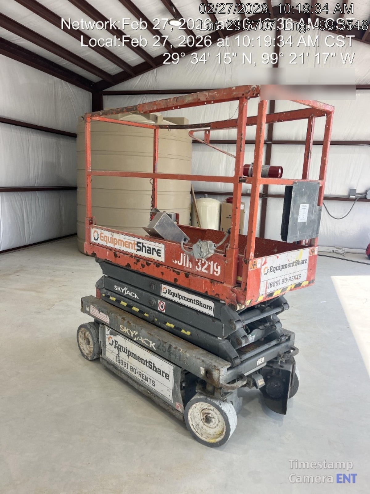 2019 Skyjack SJIII-3219 Standard w/Trojan Batteries