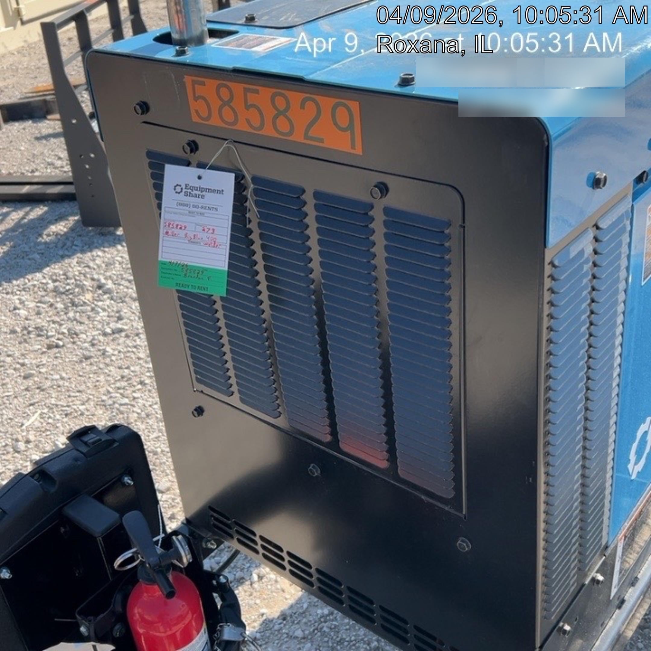 2025 MILLER ELECTRIC BIG BLUE 400