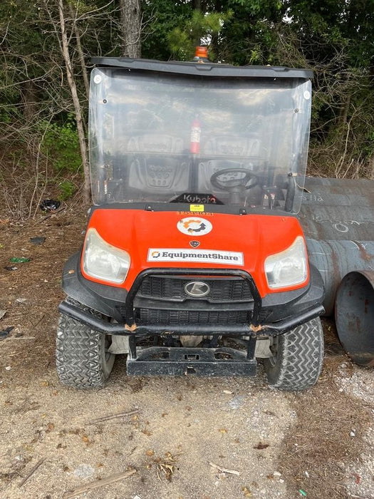 2021 Kubota RTV-X1140W-H Plastic Canopy, Windshield Acrylic Clear, LED Strobe Light, Wire Harness Kit, Back up Alarm