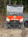 2021 Kubota RTV-X1140W-H Plastic Canopy, Windshield Acrylic Clear, LED Strobe Light, Wire Harness Kit, Back up Alarm