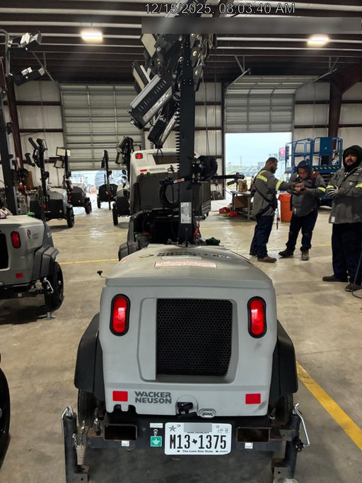 2024 Wacker Neuson LTT4 Diesel, Kohler KDW702, Deep Sea Controller, Auto Start, LED 320W, Bypass Outlet, T3