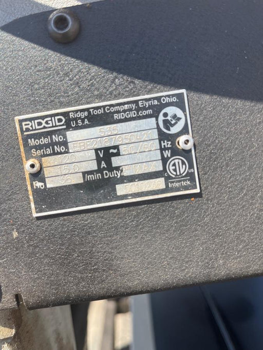 2021 RIDGID 535