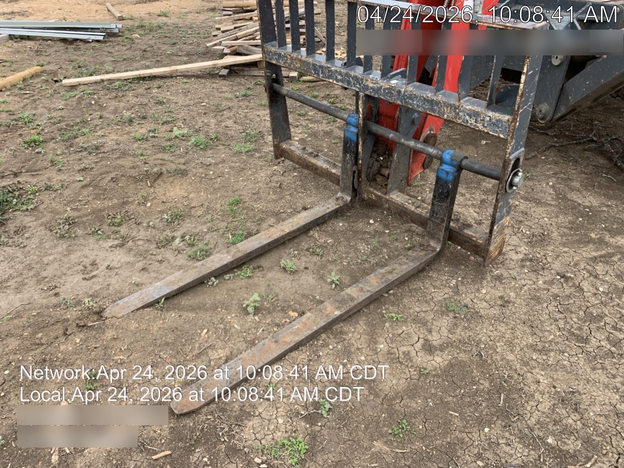 2018 Manitou MTA10055 MTA10055 - 120 HP T4, Canopy, Worklights/Strobe, Beacon, 66" Carriage, 60" Forks, Solid Tires, Lift Hook, Aux Hydraulics