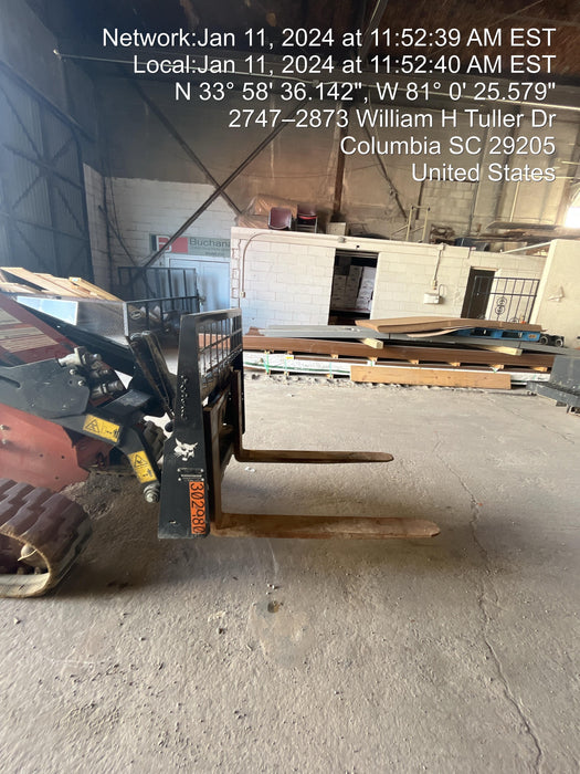 2023 BOBCAT 36" Mini Skid Steer Fork Carriage - Bobcat