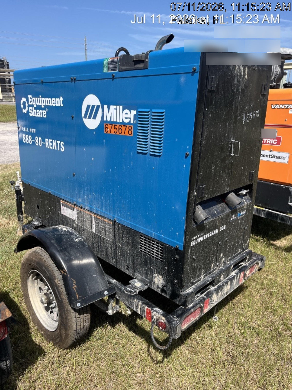 2026 MILLER ELECTRIC BIG BLUE 500