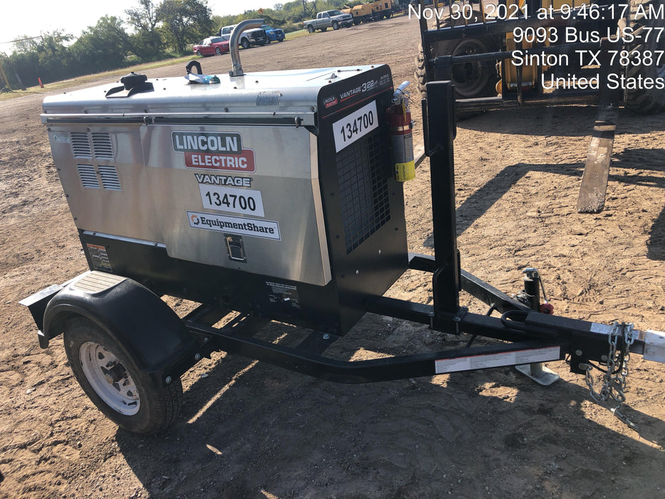 2021 Lincoln Electric Vantage 322 Ready Pak 3