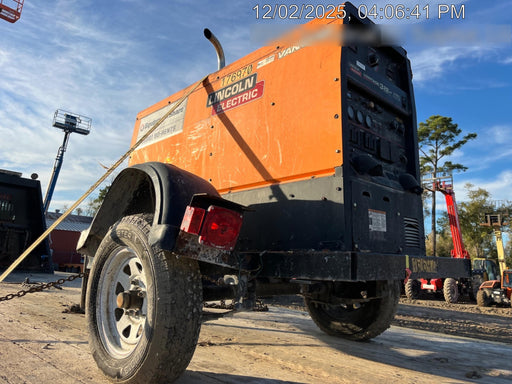 2021 Lincoln Electric Vantage 322 Vantage 322 Ready Pak 3 w/ Decals, ORANGE (includes trailer, cable rack, fender light kit) NO Telematics
