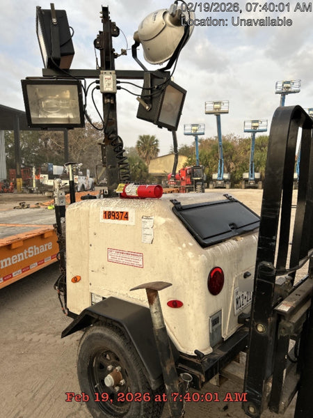 2020 Genie RL4 6kW Light Plant - Metal Halide