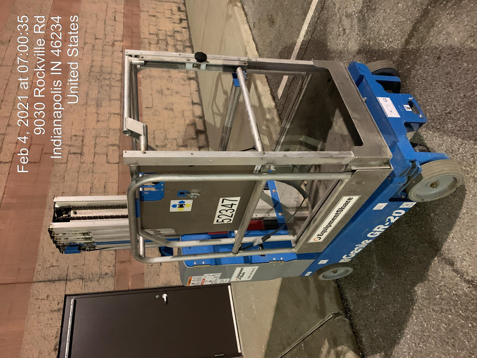 2019 GENIE GR-20