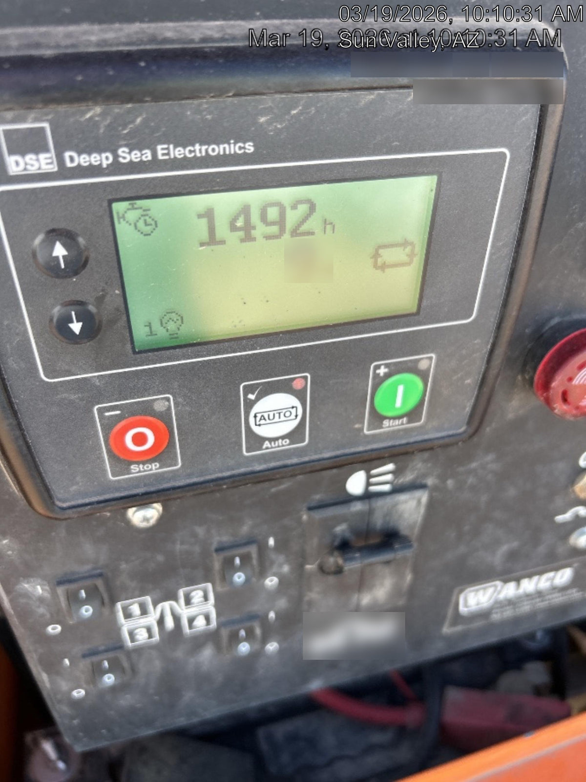 2024 Wanco WLTT-4MM4K Diesel, Deep Sea Controller, Shore Power Plug, Auto Start, (4) 350W LED Floodlights, 4kW Generator, 60 Gal Fuel Tank, 2" Ball, T3