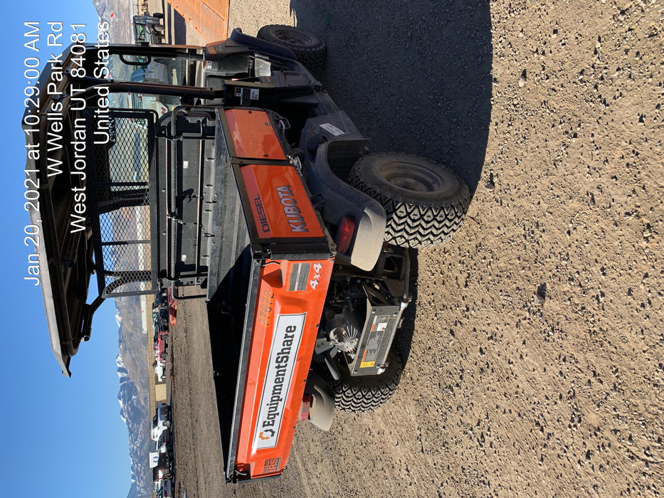 2020 Kubota RTV-X1140W-H 4WD, LED Strobe, Windshield Tempered Glass, Plastic Canopy, Wire Harness Kit, Backup Alarm