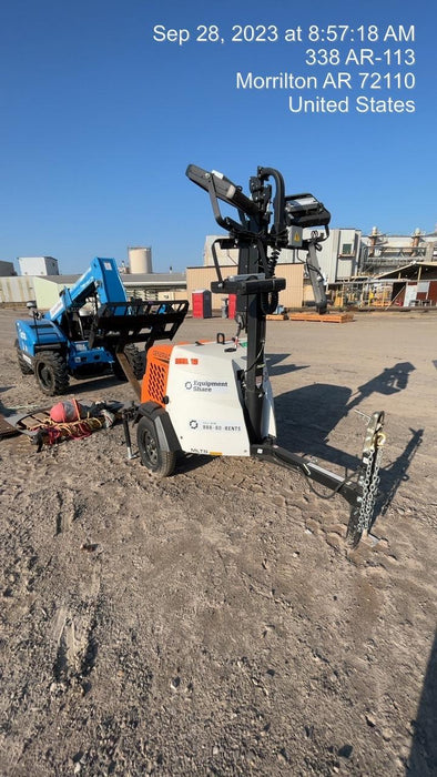 2023 Generac MLT2 Diesel, Flex Switch 120V Input, Powerzone Controller, (4) 320W LED Lights, 4kW Generator, 39.9 Gal Fuel Tank, 2" Ball, T3