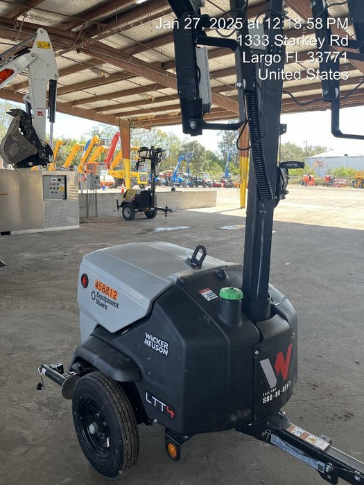 2024 Wacker Neuson LTT4 Diesel, Kohler KDW702, Deep Sea Controller, Auto Start, LED 320W, Bypass Outlet, T3