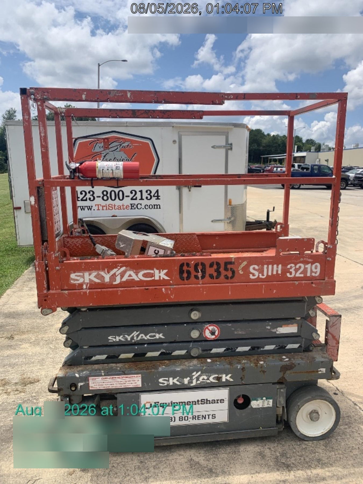 2018 SKYJACK SJIII-3219