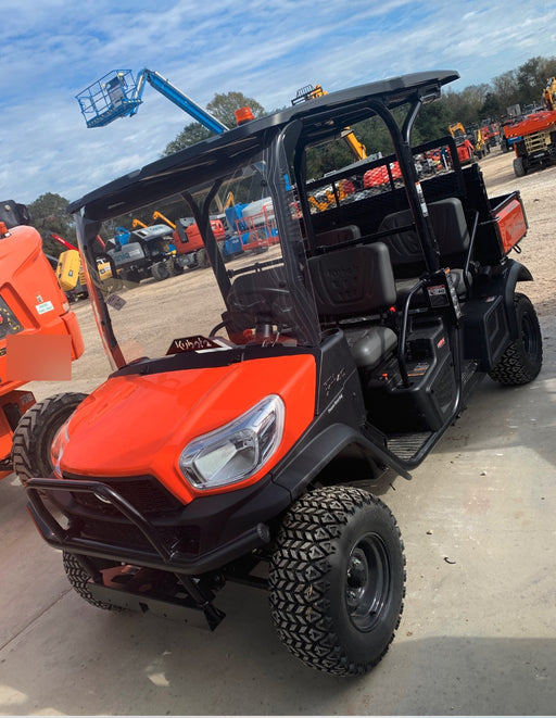 2021 Kubota RTV-X1140W-H Plastic Canopy, Windshield Acrylic Clear, LED Strobe Light, Wire Harness Kit, Back up Alarm